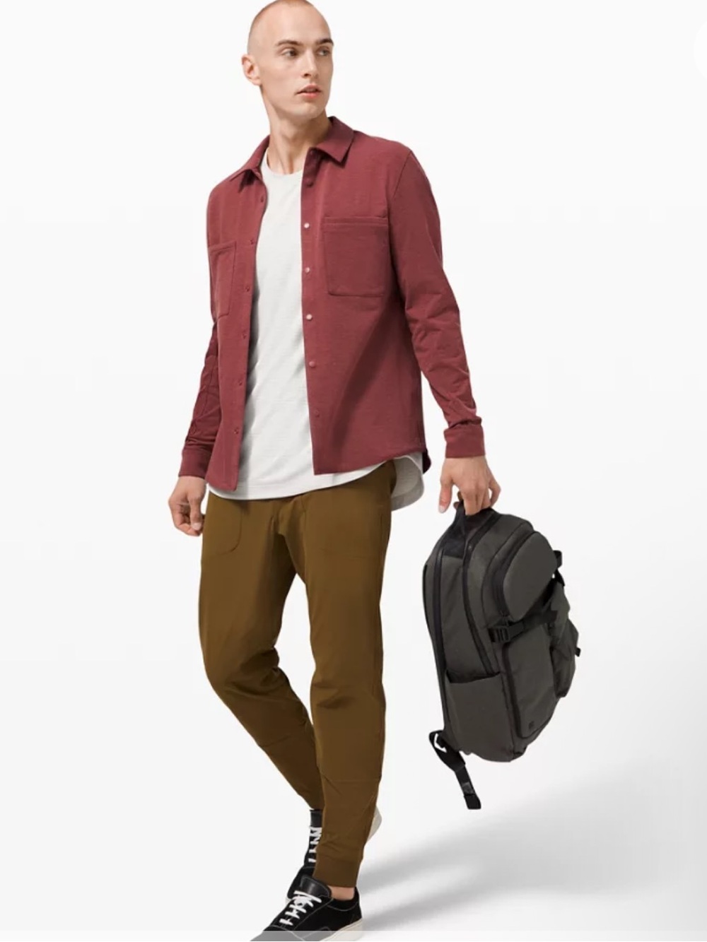 Lululemon Compatibility Shirt maroon med